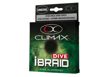 FIR TEXTIL CLIMAX IBRAID DIVE SINKING FLUO YELLOW 135M 0.10MM 4.1KG - Img 2