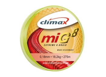 FIR TEXTIL CLIMAX MIG8 FLUO YELLOW 135M 0.22MM 21.9KG