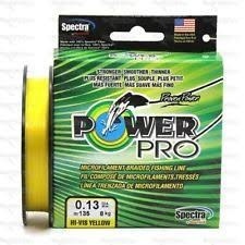 FIR TEXTIL POWER PRO 135M 0.10MM 5KG YELLOW