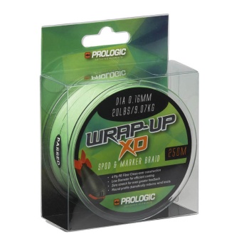 FIR TEXTIL PROLOGIC WRAP-UP XD BRAID 0.16MM/9.07KG/250M