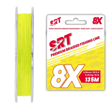 FIR TEXTIL SERT 8X SRT FLUO YELLOW 0.10MM 135M