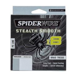 FIR TEXTIL SPIDERWIRE STEALTH X8 0.29MM 300M 26.4KG TRANSLUCID