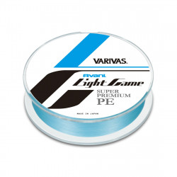FIR TEXTIL VARIVAS AVANI LIGHT GAME PREMIUM PE X4 100M 0.070MM 5LB NATURAL BLUE