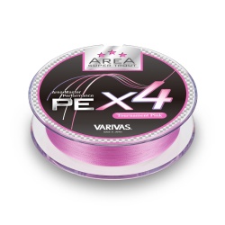 FIR TEXTIL VARIVAS SUPER TROUT AREA PE X4 TOURNAMENT PINK 0.175MM 5LB 75M