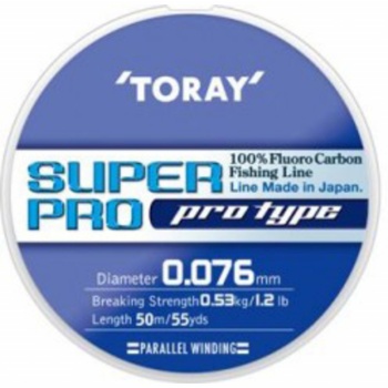 FIR TORAY SUPER PRO FLUOROCARBON 0056MM 50M - Img 2