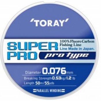 FIR TORAY SUPER PRO FLUOROCARBON 0071MM 50M - Img 2