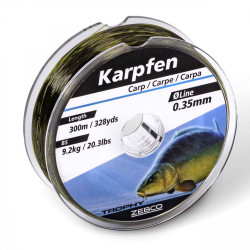 FIR ZEBCO TROPHY CARP 0.40MM 250M