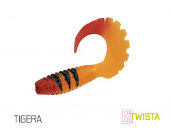 GRUB DELPHIN TWISTA UVS / 5BUC 8CM / MUDGOLD