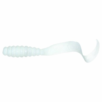 GRUB MISTER TWISTER 12CM WHITE PEARL 5BUC/PLIC