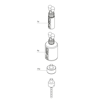 HANGER AVID CARP REVOLVE BOBBIN KIT ORANGE - Img 7