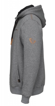 HANORAC SAVAGE GEAR CLASSIC ZIP GREY MELANGE MAR.M - Img 4