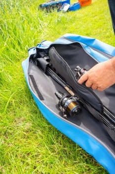 HUSA LANSETE PRESTON COMPETITION XS 4 ROD HOLDALL PENTRU 4 LANSETE + 4 MULINETE 165 CM - Img 11