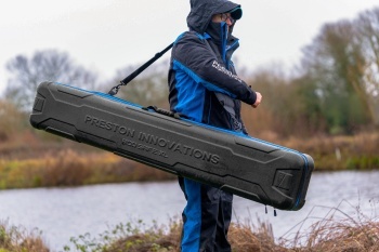 HUSA RIGIDA PRESTON HARDCASE ROD SAFE XL 6 LANSETE + 6 MULINETE 190X29X24CM - Img 12