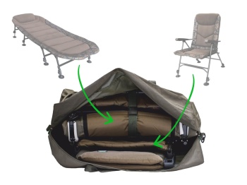 HUSA TRANSPORT PAT DE PESCUIT ZFISH AQUACORE 100X90X25CM - Img 3