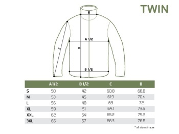 JACHETA DELPHIN TWIN – JACHETA FLEECE CU FERMOAR XXL - Img 10