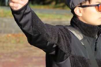 JACHETA JACKALL FLEECE BLACK MAR.XL - Img 3