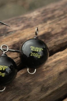 JIG BLACK CAT MEGA FIREBALL BLACK DG 8/0 150G - Img 4