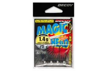 JIG DECOY VJ-76 MAGIC HEAD NR.1 2.5GR 4BUC/PLIC