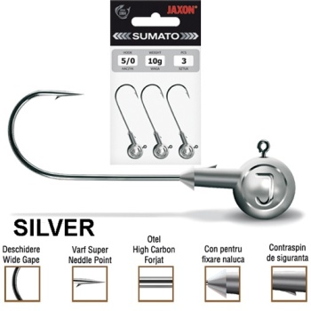 JIG JAXON SUMATO SILVER 6/0-14GR 3/PLIC