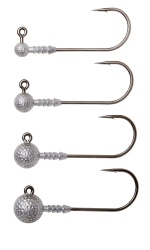 JIG MADCAT GOLF BALL NO.12/0 10GR JIGHEAD NATURAL BULK