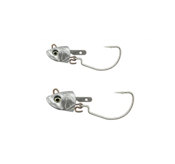 JIG SAVAGE GEAR MINNOW WL JIGHEAD TAIL100 5/0 NEUTRAL 18G/3BUC - Img 2