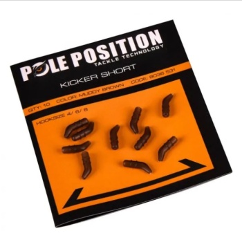 KICKER GAMAKATSU POLE POSITION MUDDY BROWN 10BUC/PL MAR.S