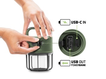 LAMPA CAMPING DELPHIN MULTIX 4400 MAH - Img 2