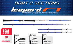 LANSETA COLMIC LEOPARD F1 2.40M 150GR 2+2BUC