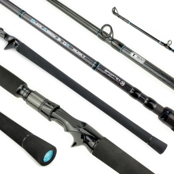 LANSETA SPORTEX BLACK ARROW G-4 MUSKY BAITCAST 2.45M 150GR 1BUC - Img 2