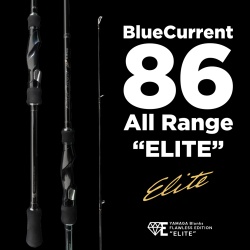 LANSETA YAMAGA BLANKS BLUE CURRENT 86TZ ALL RANGE ELITE 2.58M 3-21GR 2BUC FUJI TITANIUM TORZITE