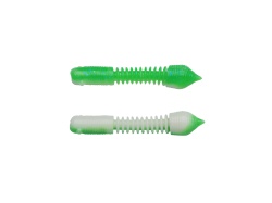 LARVA BERKLEY POWERBAIT POWER PILLAR 40MM SPRING GREEN / WHITE