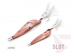 LINGURA OSCILANTA DELPHIN SLOT 15G BLACK NICKEL HOOK #4