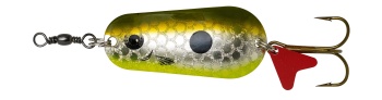 LINGURITA OSCILANTA DAM STANDARD SPOON 8CM 45G S OLIVE / SILVER UV
