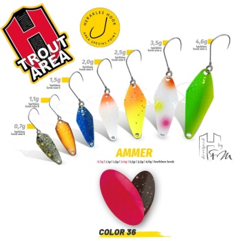 LINGURITA OSCILANTA HERAKLES AMMER 1.5gr Culoare 36 Pink Pellet