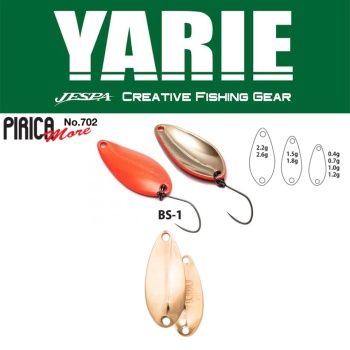 LINGURITA OSCILANTA YARIE JESPA 702 PIRICA MORE 1.8GR CULOARE BS-1 GOLD
