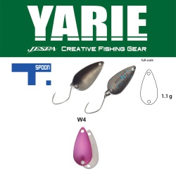 LINGURITA OSCILANTA YARIE JESPA 706 T-SPOON 1.1GR CULOARE W4 NORINORI PINK