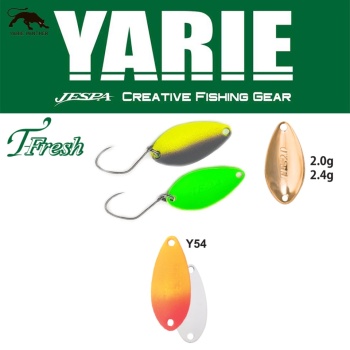 LINGURITA OSCILANTA YARIE JESPA 708T T-FRESH 2.4GR CULOARE Y54 ORANGE/RED