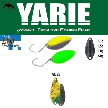 LINGURITA OSCILANTA YARIE JESPA 710T T-FRESH EVO 2.0GR CULOARE AD23 MONKEY BANANA