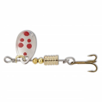 LINGURITA ROTATIVA 10G ZEBCO WATERWINGS SPINNER SILVER - Img 2