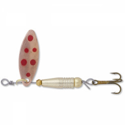 LINGURITA ROTATIVA 3.5G ZEBCO WATERWINGS RIVER SPINNER BROWN