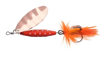 LINGURITA ROTATIVA ABU GARCIA REFLEX RED 5.7CM / 12G LF COPPER