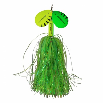 LINGURITA ROTATIVA DAM EFFZETT PIKE RATTLIN 6 40GR FLUO YELLOW GREEN