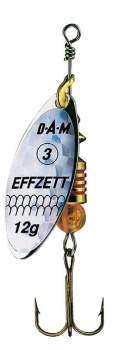 LINGURITA ROTATIVA DAM PREDATOR SPINNER NR.0 3G S REFLEX SILVER
