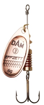 LINGURITA ROTATIVA DAM STANDARD SPINNER NR.3 6G SINKING COPPER