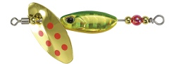 LINGURITA ROTATIVA DUO SPEARHEAD RYUKI SPINNER 3.5G 2CM 3.5GR PHA0055 GREEN GOLD