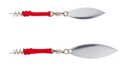 LINGURITA ROTATIVA SPINNER SCREWIN SPIN TEASTER M SILVER RED 3BUC