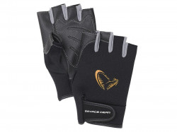 MANUSI SAVAGE GEAR NEOPREN CU DEGETE TAIATE BLACK MAR.M