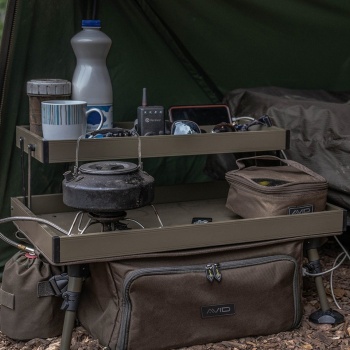 MASA PENTRU MONTURI AVID CARP + ORGANISER 55X41X35.5CM - Img 9