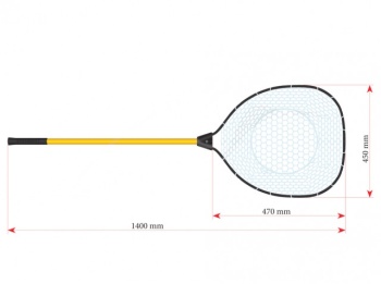 MINCIOG FAVORITE ARENA BROWN LANDING NET 1.4M - Img 2