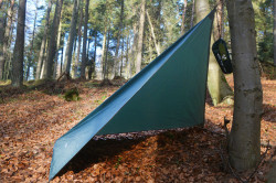 MINI TENDA 220CM X 140CM PRELATA DD MAGIC CARPET XL OLIVE GREEN